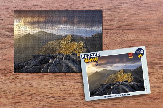 MuchoWow Puzzel Uitzicht over Arran - Legpuzzel - Puzzel 500 stukjes