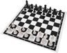 Shenzhen Haorui Industrial Technology Co., Ltd. Jeu d'échecs en plastique - Jeu d'échecs international avec échiquier pliable pour le voyage et les jeux de société