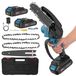 StarTech Accu-kettingzaag Mini kettingzaag - 15,2 cm - 2x 21V accu's - Automatische ketting smering - Antislip handgreep - Draagbaar voor het snoeien