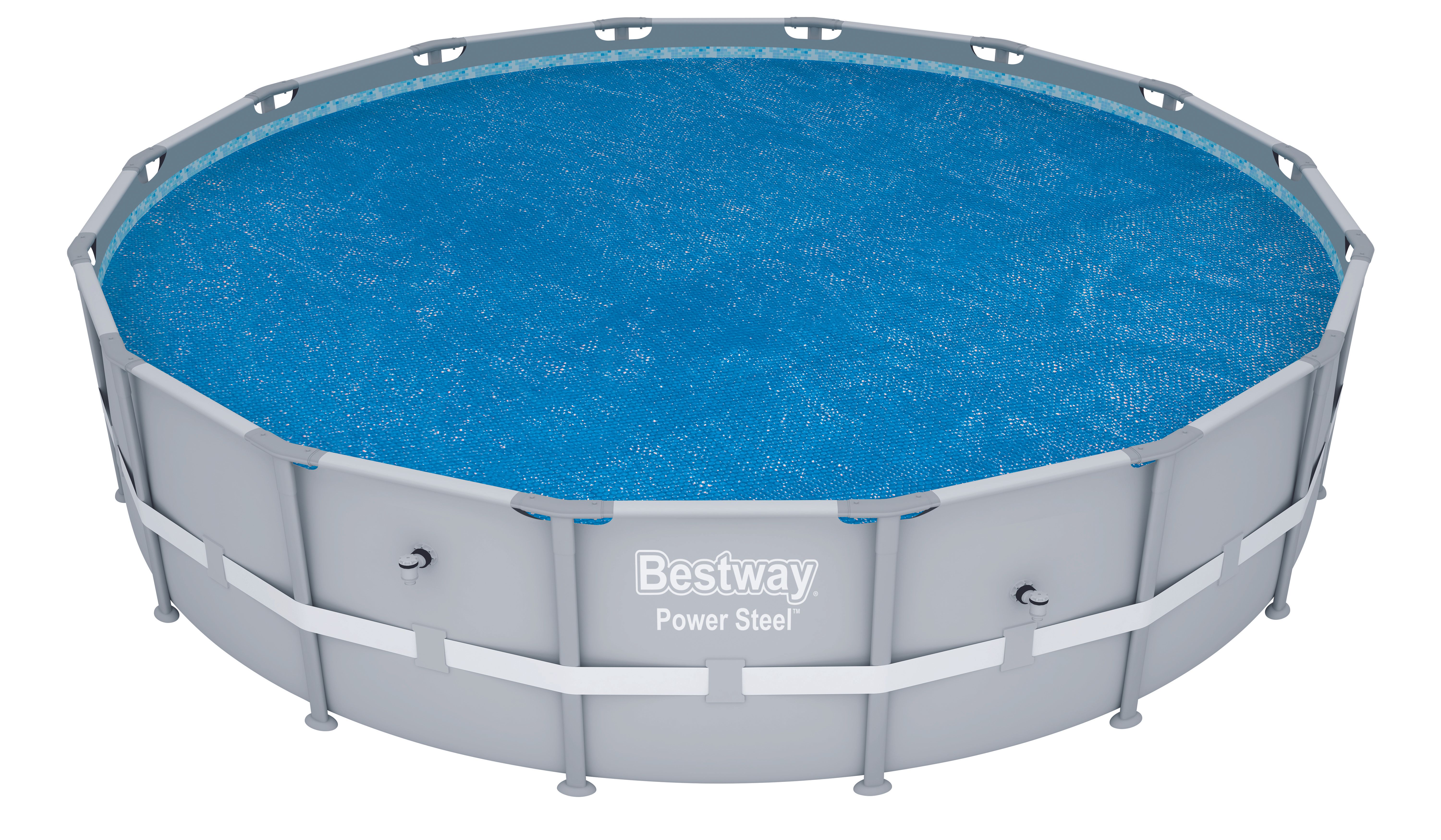 Bestway Flowclear Zomerkleed Solar Rond 488 - Blauw