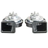 Sumex 2505014 signaalhoorn, set met dubbele hoorn, 12 V, 8 A, zwart