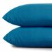 DecoKing 2x Jersey Katoenen Kussenslopen 50x60cm Blauw