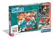 Clementoni Puzzle 3x48 pièces Les Schtroumpfs Pour Enfants Dès 5 Ans