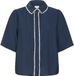 Ichi IHLENI SH Dames Blouse - Total Eclipse