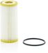 MANN-FILTER Oliefilter Element - Inzetfilter - Inclusief Afdichtingsring - Afmetingen 53 x 112 mm - Geschikt voor Abarth