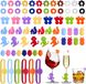 Marqueurs de verre - Set de 68 - Marqueurs de verre en silicone - Marqueurs de verre réutilisables - Verres à boire - Marqueurs pour verres à champagne - Verres à vin