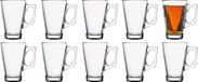 Pasabahce Koffie/thee glazen Ceylon - set 10x stuks - transparant glas - 250 ml