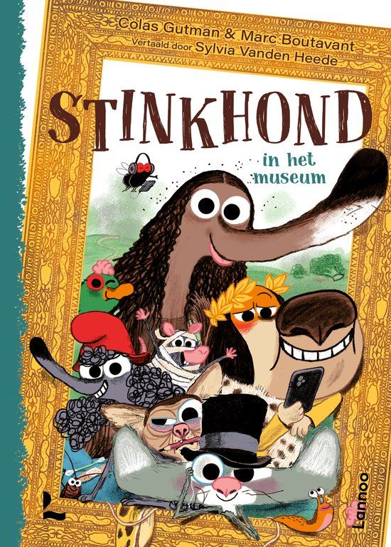 Top1Toys Lannoo Stinkhond in het museum