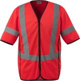 Mascot Safe Supreme Veiligheidshesje 50216-310 - Hi-Vis rood - S