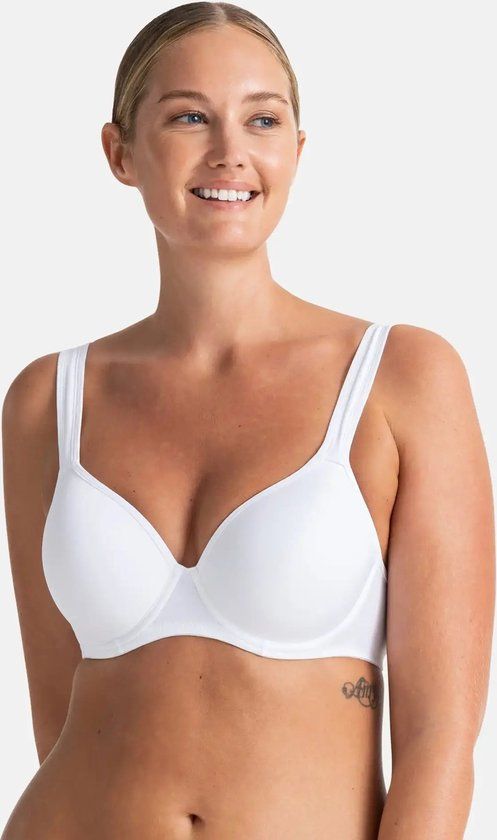 Dorina T-shirt BH met beugel - Rachel - 70C - Wit