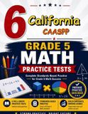 6 Libri GmbH 6 California CAASPP Grade 5 Math Practice Tests