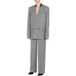 Moschino Veste en toile de laine teintée Gris