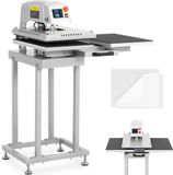 MSW Pneumatische hittepers - dubbel - 40 x 60 cm - met voet
