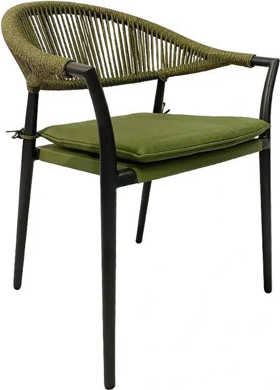 Your Own Living Casino Diningstoel - Seaweed/Antraciet