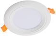LED Ocean LED plafondlamp, rond, 9 W, 6000 K, wit frame