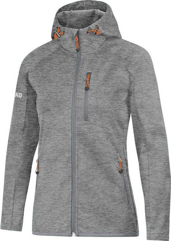 JAKO Light Softshell Jas - Dames - Grijs - Maat 42 - Lente/Zomer 2019