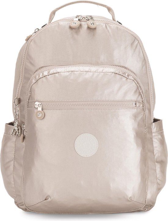 Kipling SEOUL Rugzak - 27 Liter - Metallic Glow