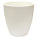Wellhome Top Garden Accord bloempot van polyethyleen, wit, 40 x 40 cm