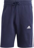 Adidas Essentials Fleece 3-Stripes Heren Short Donkerblauw - Maat S
