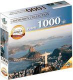 Braet Puzzel 7 Merveilles du Monde - El Cristo Salvador 1000Pièces
