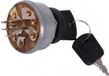 Husqvarna jeu de clés de contact à 3 positions / 5 broches pour LT, LTH 100, 120, 125, 130, 140, numéro d'article 5321449-21