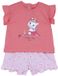 Chicco Outfit Vrouwen Lange mouw Roze Katoen 9-12 mnd Casual