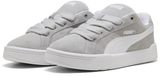 Puma Low Park Lifestyle Easy SD 400707 Heren Sneakers Leer Rubber Cool Light Gray-Puma White Maat 44.5