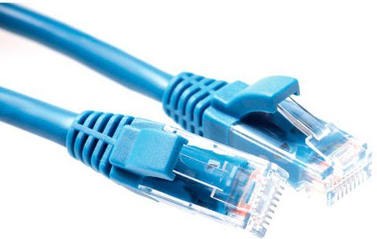 ACT IK8607 Netwerkkabel 7 m Blauw