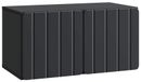 Support mural meuble TV 59,5 x 31 x 30 cm Noir Bois transformé