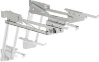 Maclean uitschuifbare keukenlift 5-20 kg - Inbouwkeukenplank 820x168x106 mm | In hoogte verstelbare kastplank | Ergonomische uitschuifkast voor keukenapparatuur, magnetron en mixer