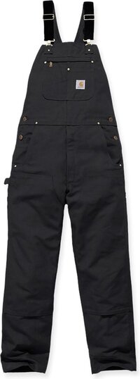 Carhartt 102776 Bib Overall - Black - W32/L30