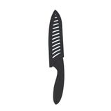 COOK CONCEPT, KD312411, 10 cm ceramic knife with soft handle and protective case, ideal for peeling and slicing, easy to clean, ergonomic and secure - 10 cm, white