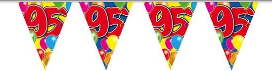 Folat Vlaggenlijn 95 jaar Ballonnen (10 meter)