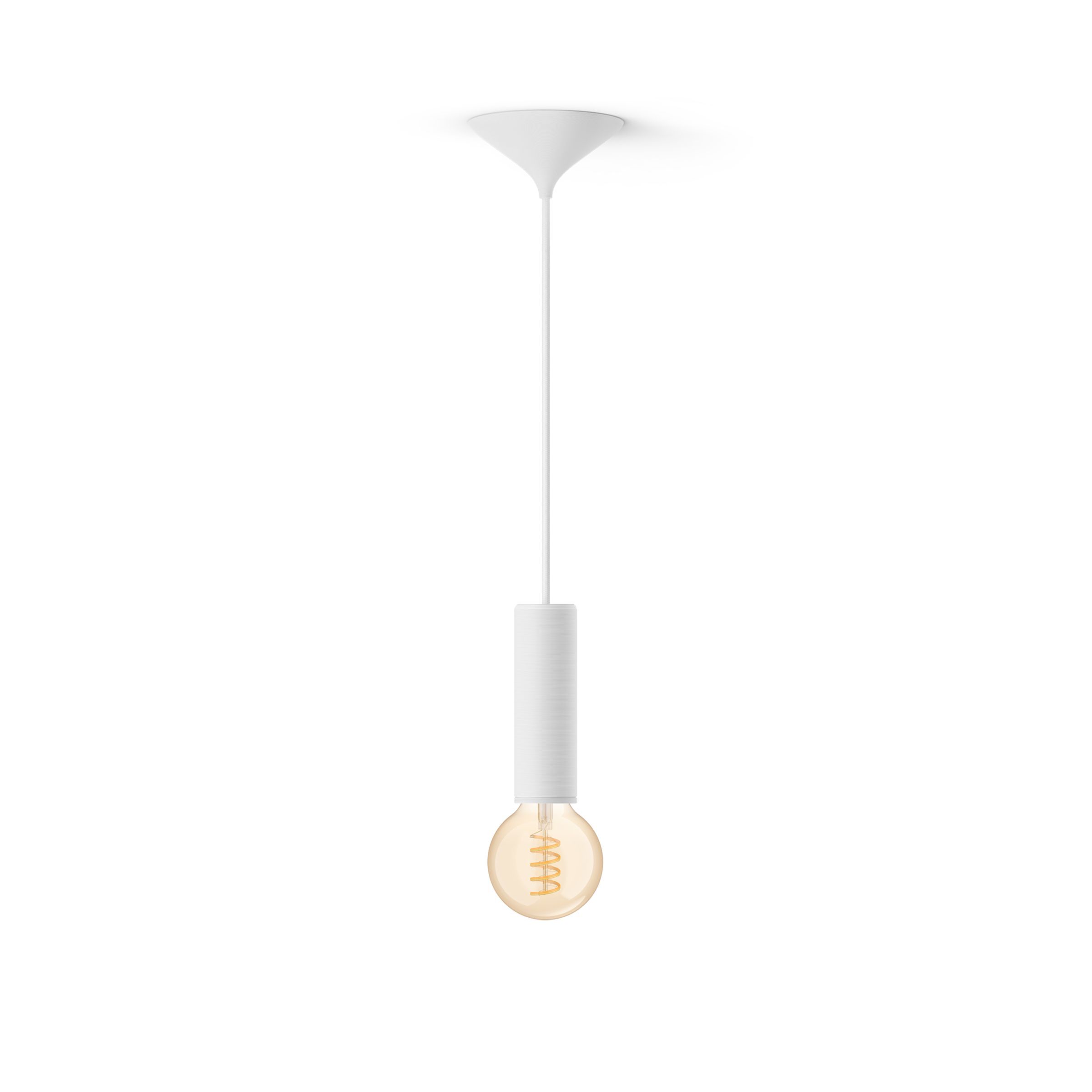 Philips Hue Philips Bundel: Witte Pendellamp + G93 Globe Filamentlamp