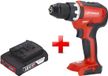 Rothenberger RO DD55 Perceuse sans fil 18 V 55 Nm sans balais AMPShare + 1x batterie 2,0 Ah - sans chargeur