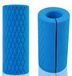 Poignées de barre antidérapantes - Poignées en silicone - Poignée de barre longue - Développement musculaire - Durable - Léger 10x5 cm - Haltérophilie