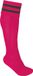 PROACT® Sportsokken Met Contraststrepen PA015 - Sporty Pink / Dark Grey - 35/38 EU