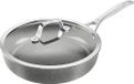 BALLARINI Marmite avec couvercle, 28 cm, revêtement antiadhésif céramique avec primaire dur en titane, casserole céramique résistante aux rayures pour toutes les sources de chaleur, convient à l'induction, Made in Italy