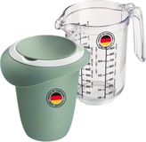 Westmark Mengkom (1 l) en Maatbeker "Gerda" (1 l)
