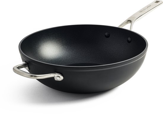 KitchenAid Forged Hardened Aluminium Wok Ø 30 cm