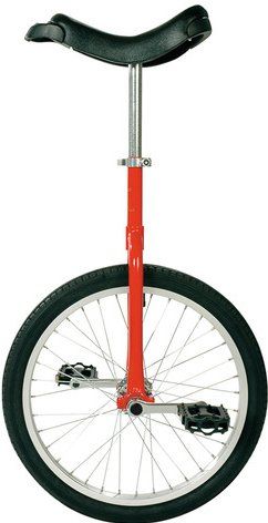 ONLY ONE Einrad - Rood - Aluminium