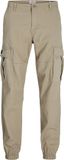JACK&JONES Garçon Pantalon JPSTKANE JJJONNIE CUFFED CARGO JNR
