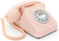 GPO 746PUSHPIN - druktoets telefoon - roze
