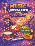 Music Word Search Book: For Kids