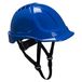 Portwest PS55 Endurance Helm Hoge Zichtbaarheid Veiligheidshelm ABS-Schaal | Koningsblauw, One Size, EN 397, 65% Polyester, Draaiknopverstelling, Geventileerd, Kinband, Lichtgewicht, Hoofdbescherming
