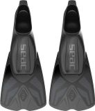 Seac Ita Palmes de natation pour plongée en apnée Talon fermé 42/43 Noir
