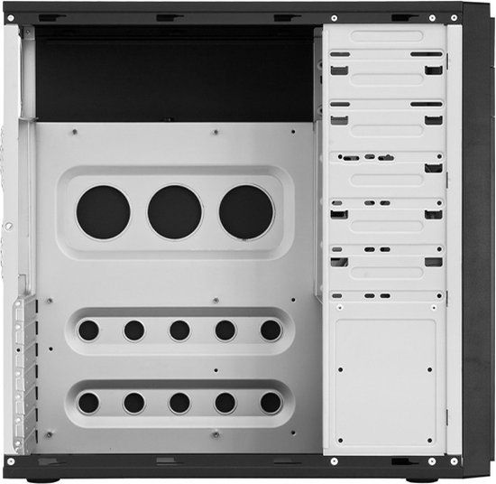Chieftec Elox HQ-01B-OP ATX Midi-Tower Zwart