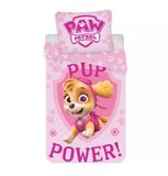 Paw Patrol Roze Baby Dekbedovertrek 100 x 135 + Stella Everest Kussensloop