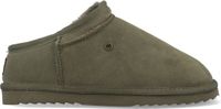 Warmbat Conner Suede Heren Sloffen - Groen