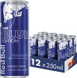 Red Bull Energy Drink Blue Edition Bosbes - 12-pack (12x250ml)